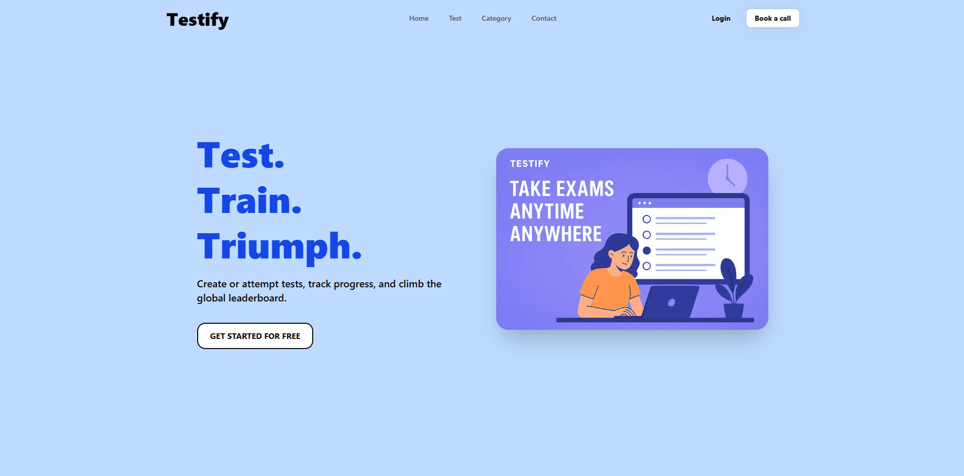 Testify - Online Exam Management System